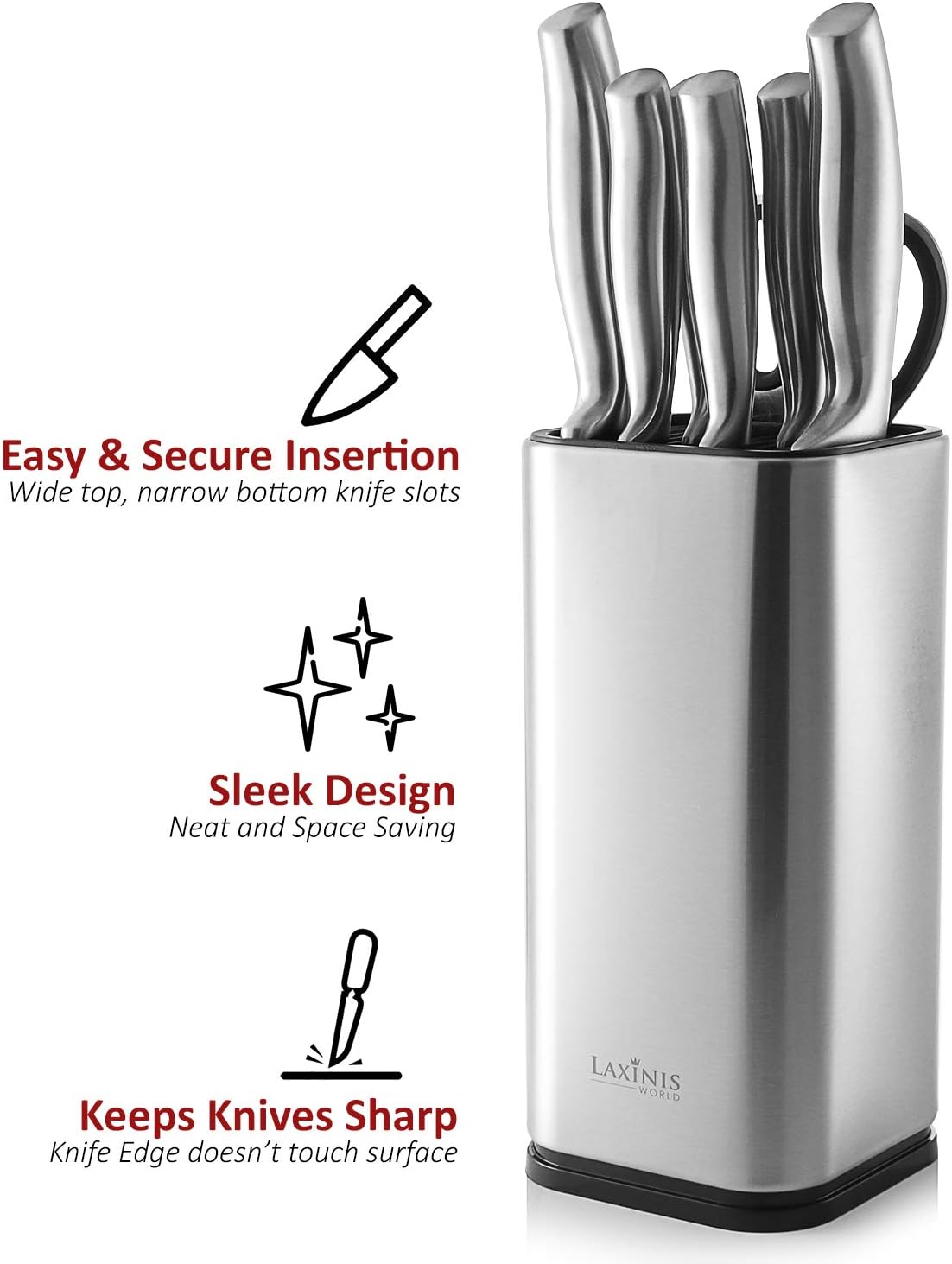 Laxinis World Universal knives Block