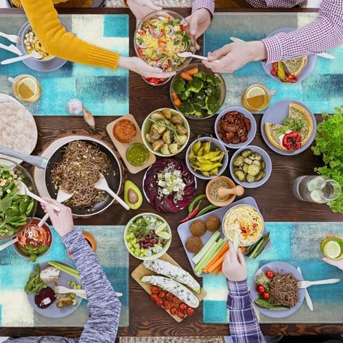 Emvency Farmhouse Placemats Set of 4