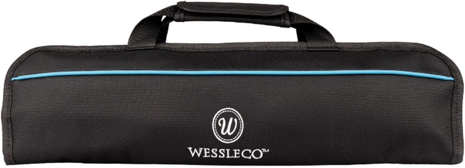 5-Pocket Chefs Knife Roll 600D Nylon Lined Perfect for Professional Carry