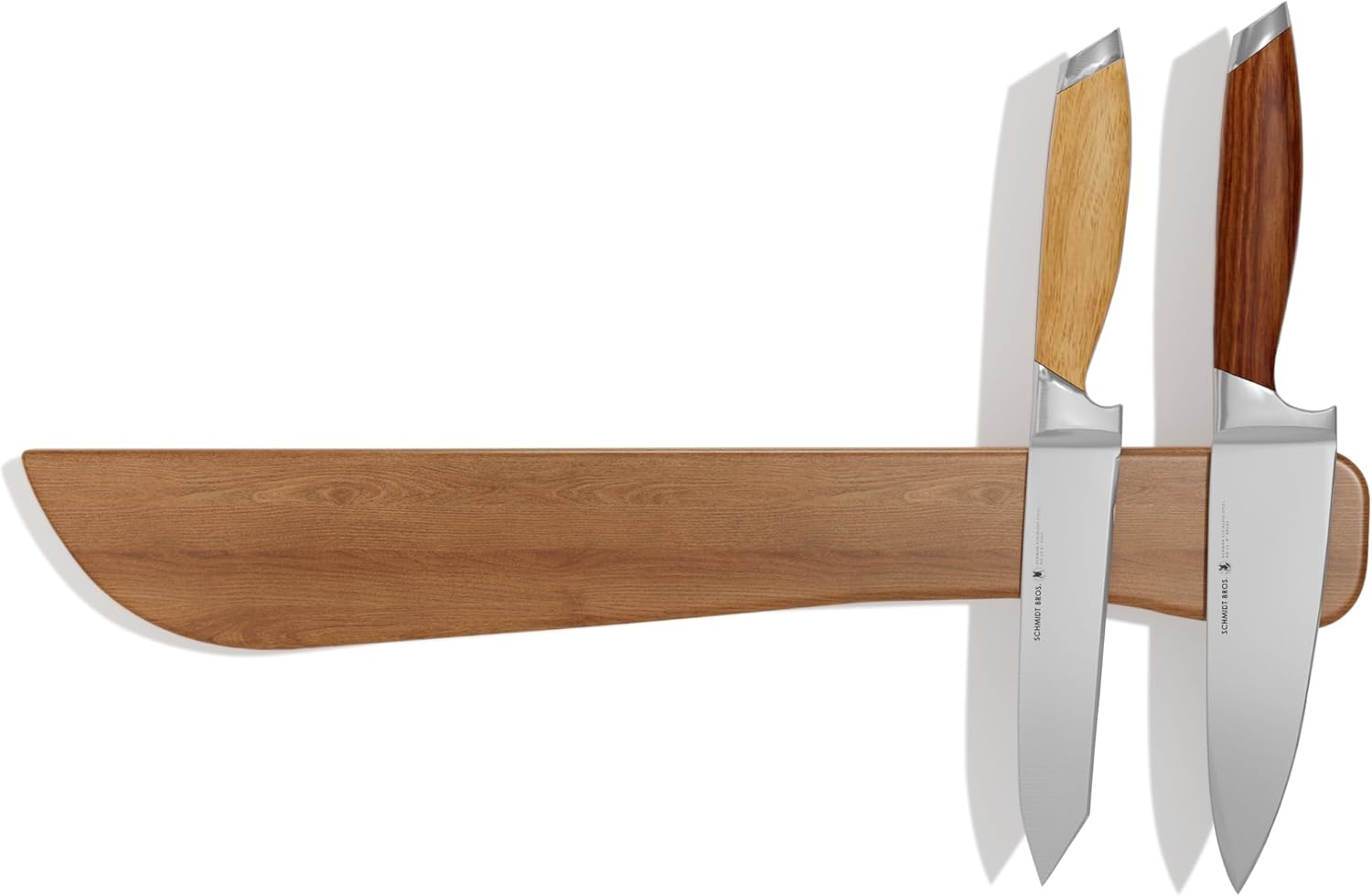 Stylish Acacia Wood Magnetic Knife Holder