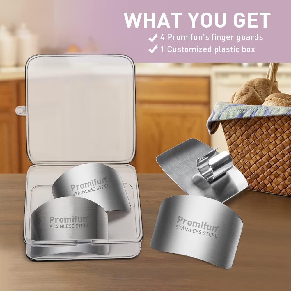 Stainless Steel Finger Protectors for Cutting