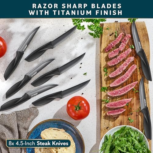 Ergonomic Kitchen Knife Set