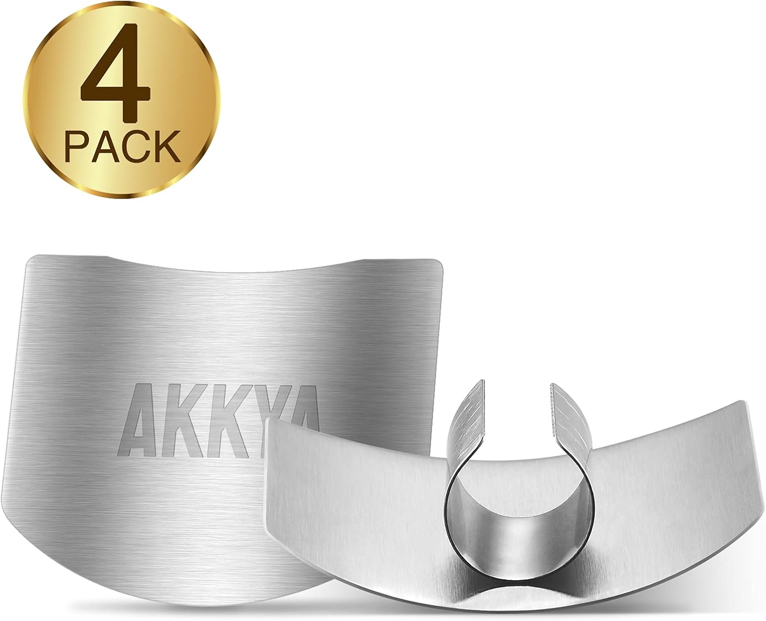 Akkya Finger Guards for Knife Safety 4 Pack