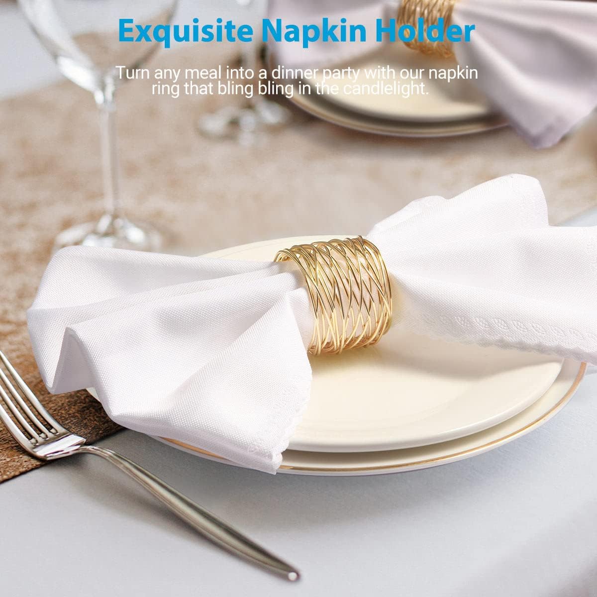 Twisted Metal Napkin Holders
