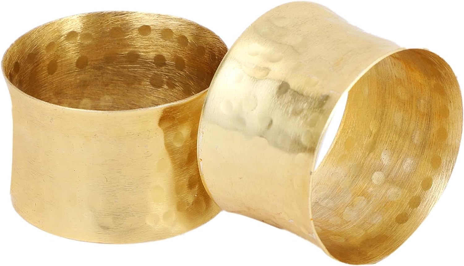 Handmade Round Napkin Rings Holder Set of 12