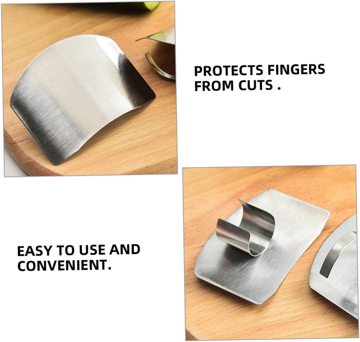 Finger Protectors Kitchen Safety Stainless Steel Finger Guards