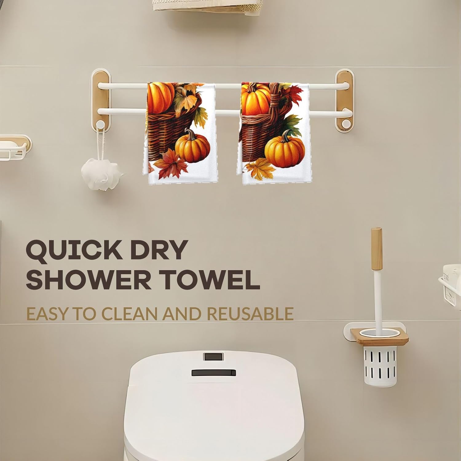 Fall Kitchen Dish Towels Set
