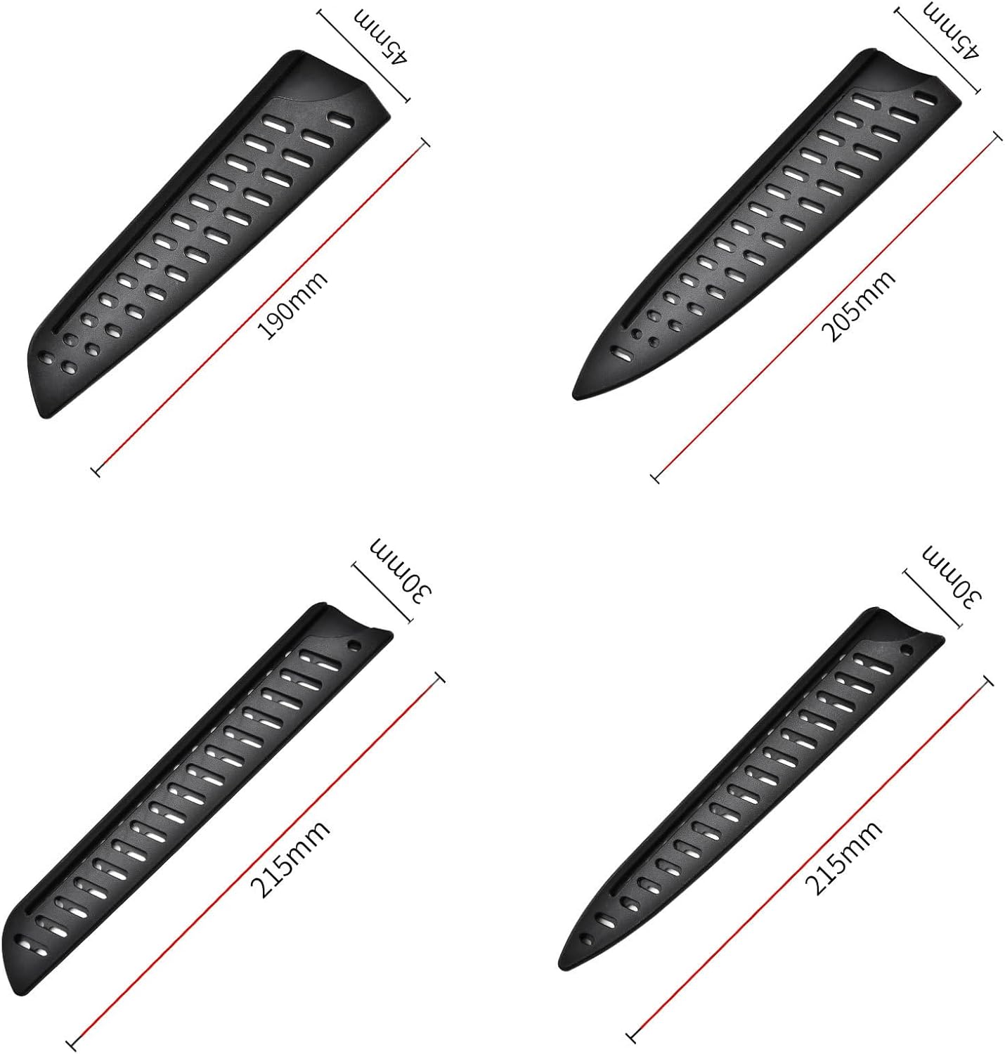 Huliyhus 8-Piece Universal Knife Guards Set