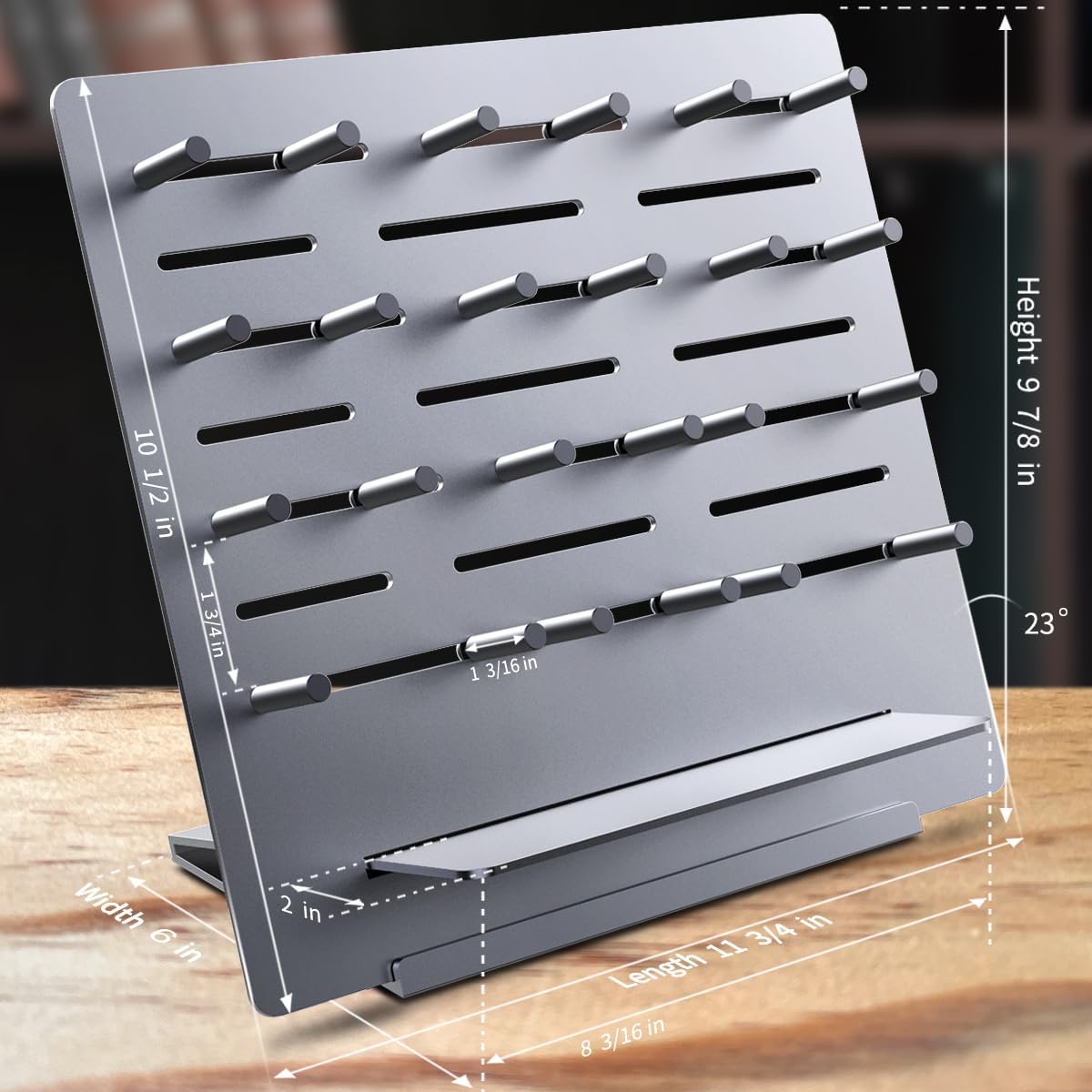 metalter techno pocket knife case organizer aluminum alloy dark grey TSA-friendly