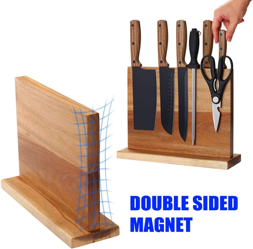 Aomiesen Magnetic Knife Block Holder Rack