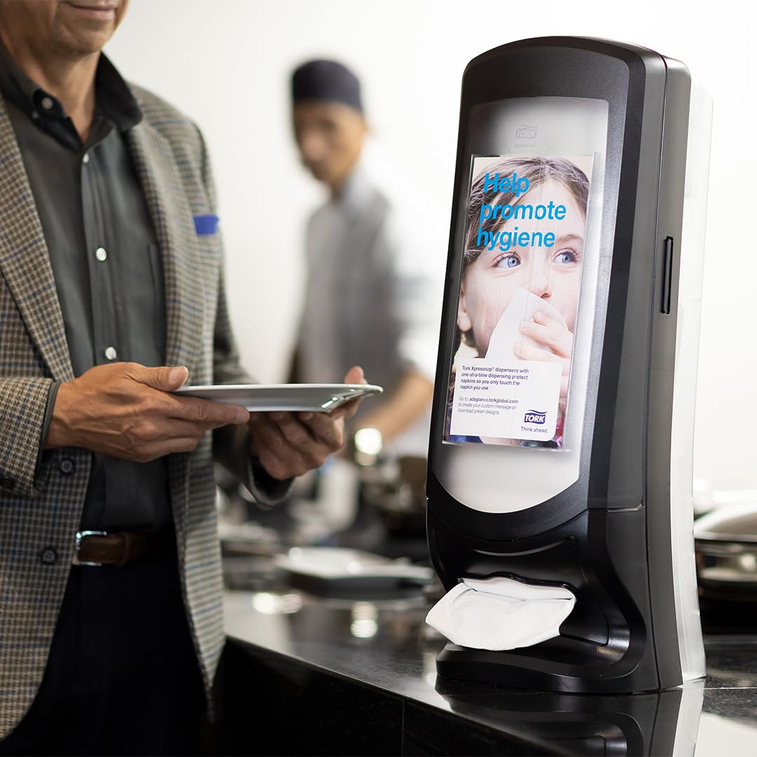 Tork Xpressnap Stand Napkin Dispenser Black 1
