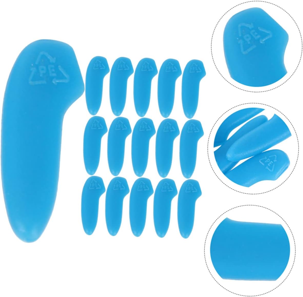 25-Piece Protective Knife Tip Covers
