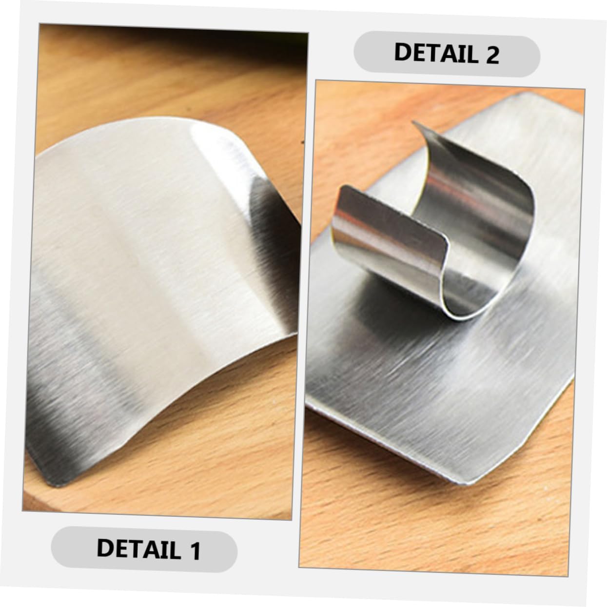 Finger Protectors Kitchen Safety Stainless Steel Finger Guards
