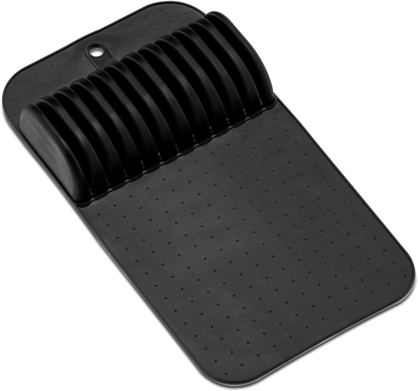 Madesmart Premium Antimicrobial Classic Large Knife Mat Soft-Grip Non-Slip Drawer Organizer
