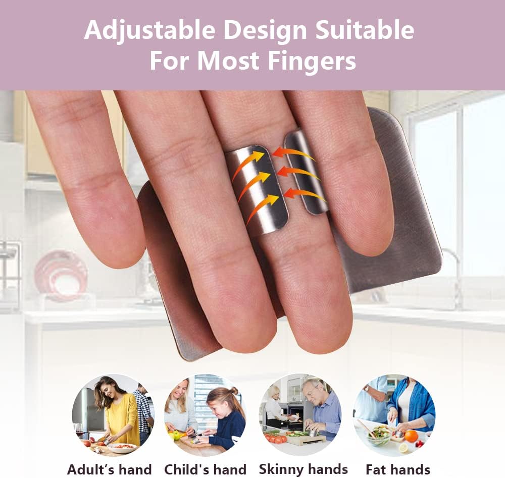 Stainless Steel Finger Protectors for Cutting
