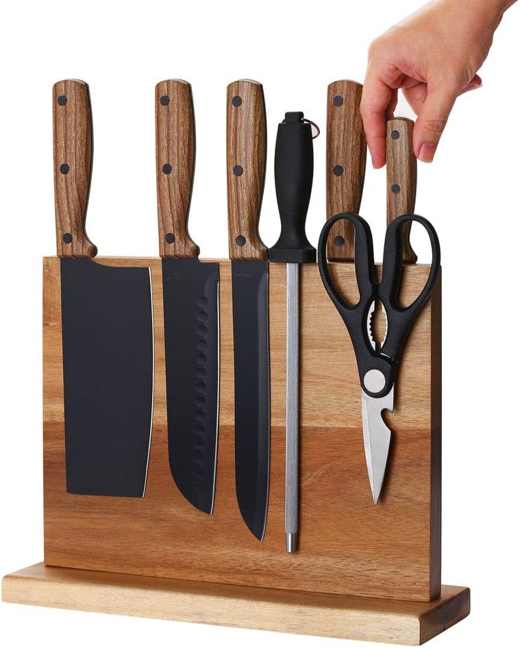 Aomiesen Magnetic Knife Block Holder Rack