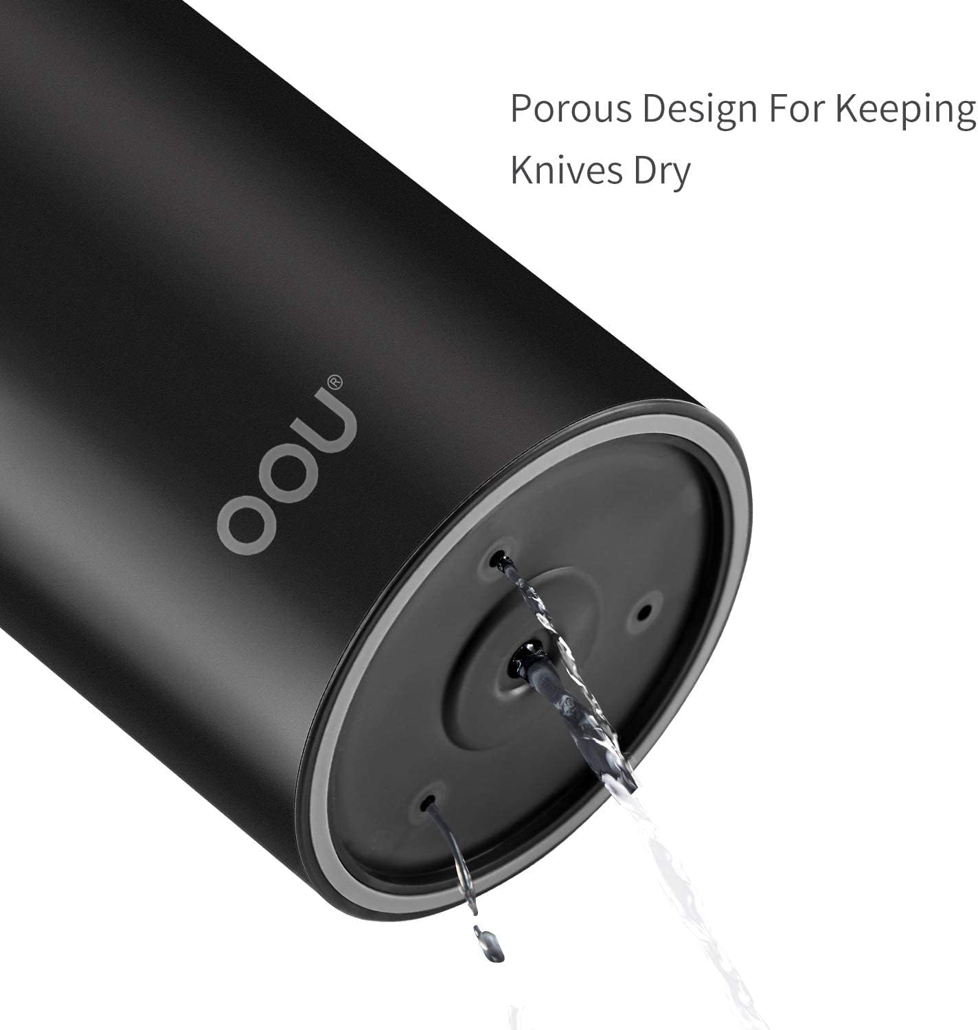 OOU Universal Knife Block Holder - Black 1