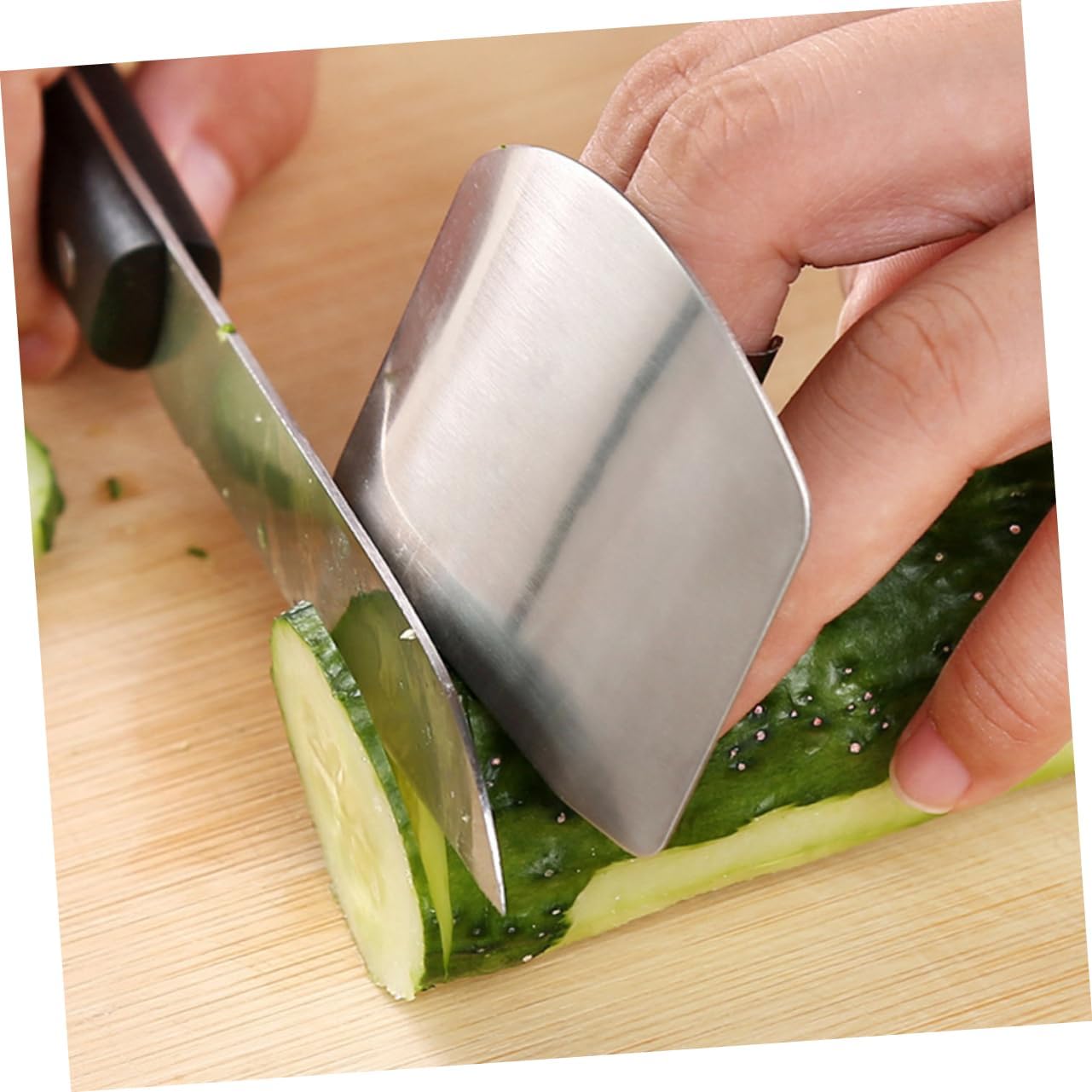 Sharp Durable 12-Piece Stainless Steel Cutting Guard