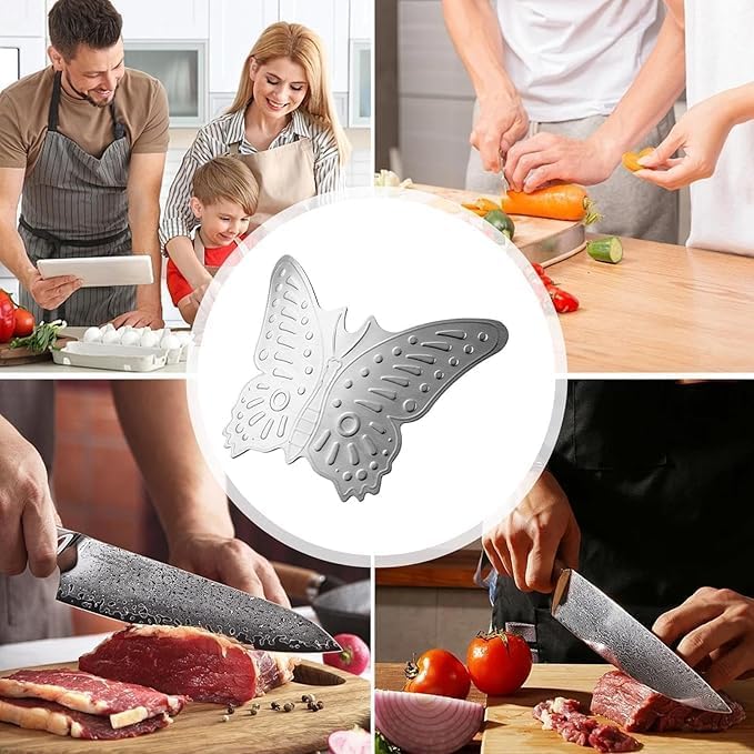 Durable Stainless Steel Finger Guard for Kitchen Safety