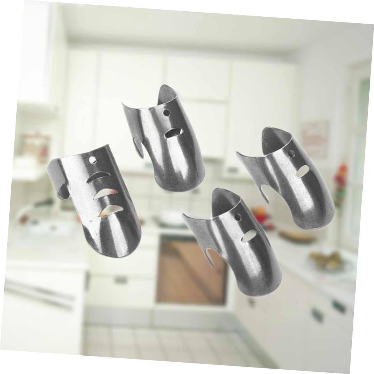 Prec edge stainless steel finger protectors for cutting