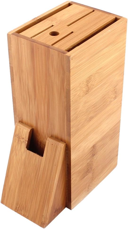 Wooden Kitchen Cutlery Cutter Holder with 7 Slots
