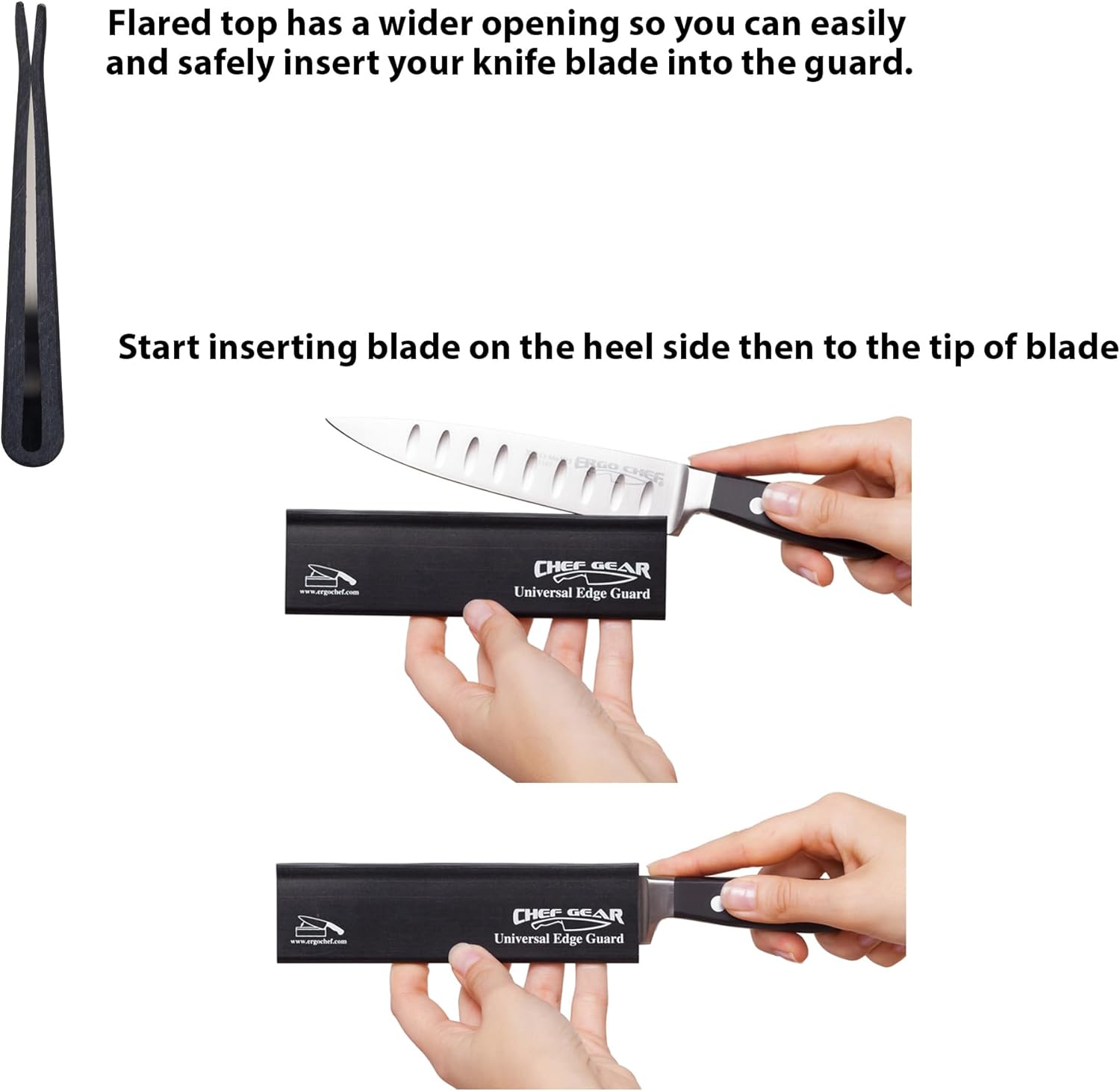 Ergo Chef 5pc Universal Knife Edge Guard Set