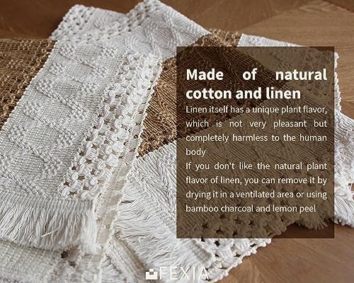 FEXIA Boho Fall Placemats Set