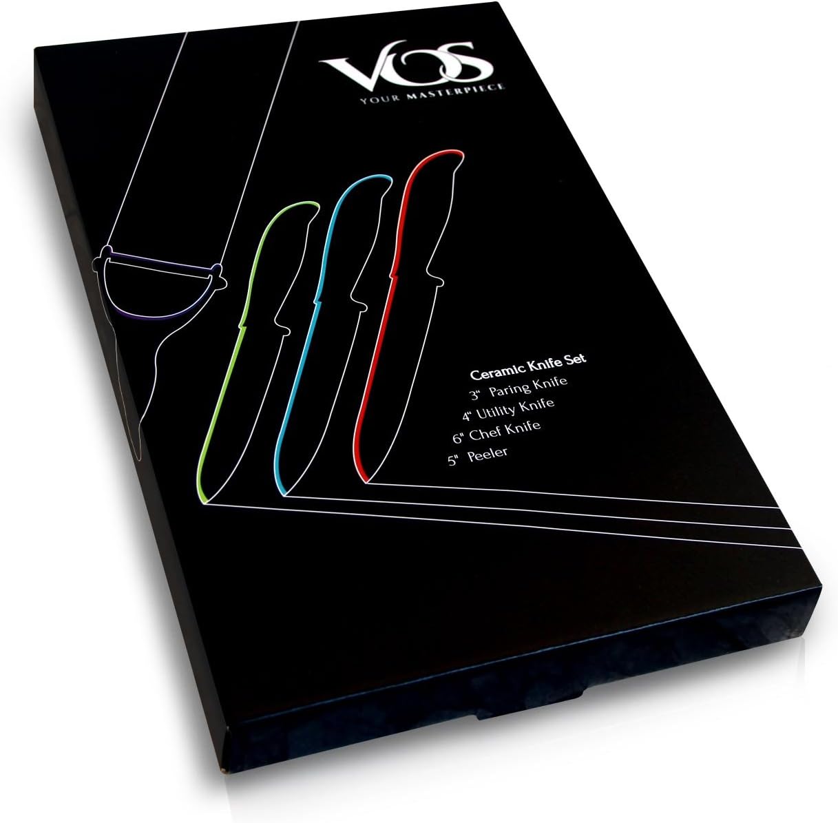 Vos Ceramic Knife Set