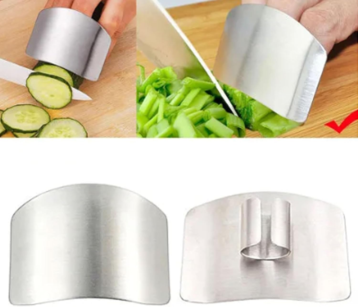 Stainless Steel Finger Protectors for Cooking
