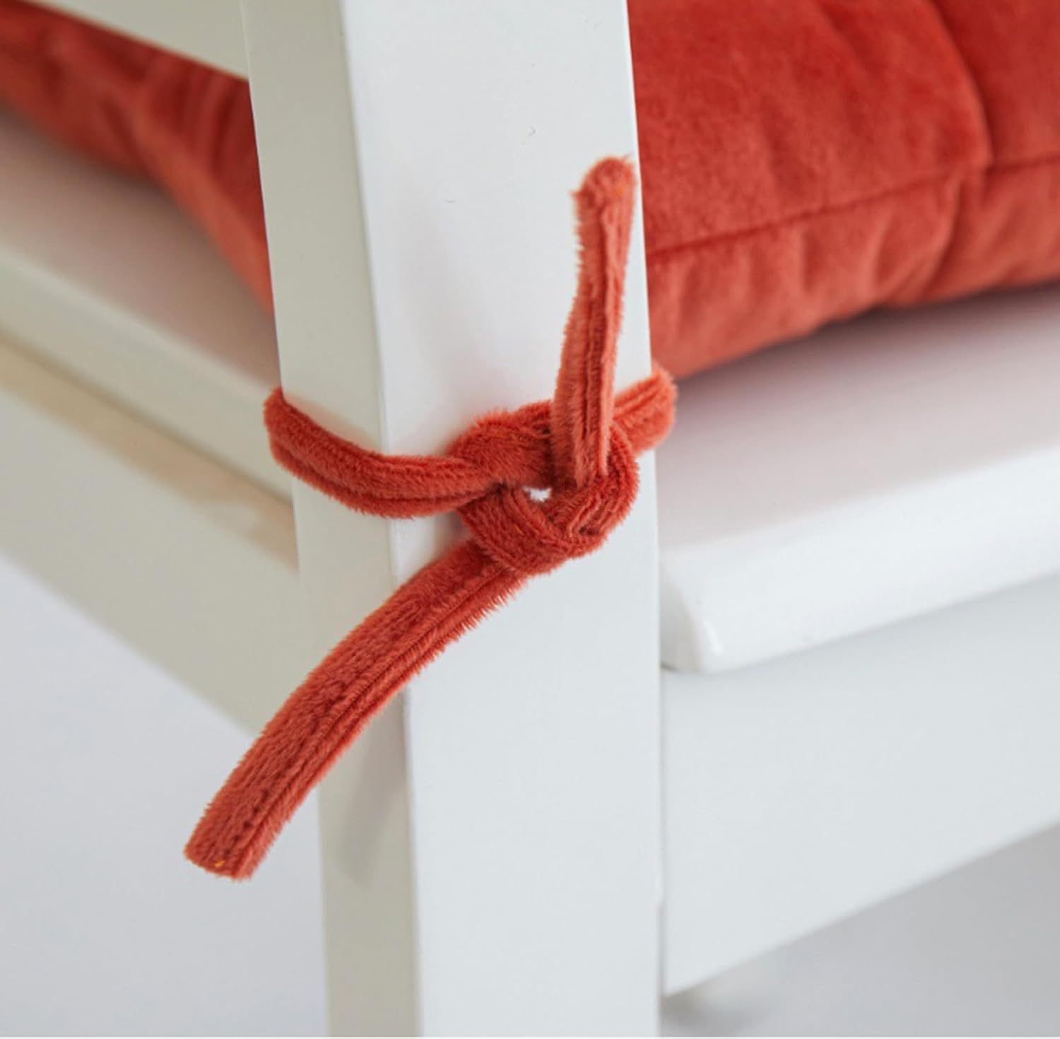 2-Piece Soft Chair Cushions with Anti-Slip Ties