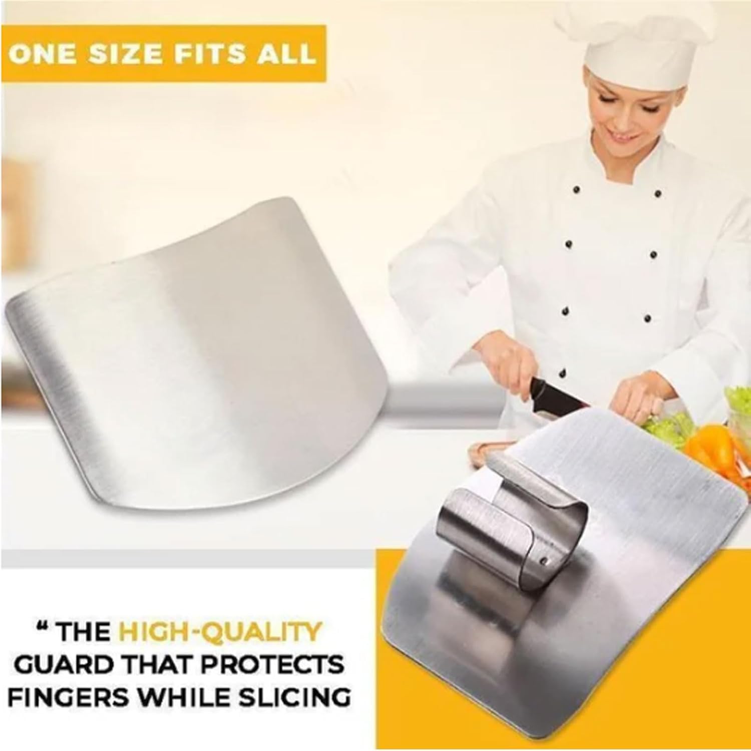 Stainless Steel Finger Protectors for Cooking
