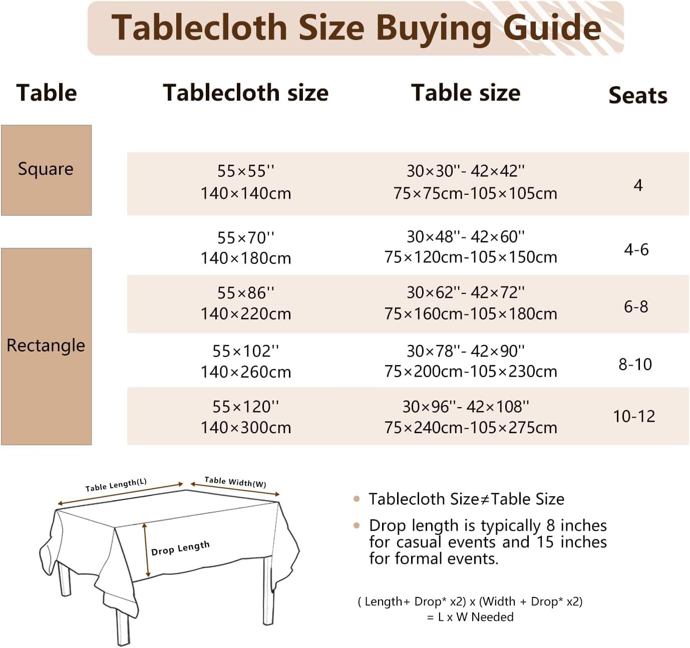 Stylish Checkered Tablecloth with Tassel Edges
