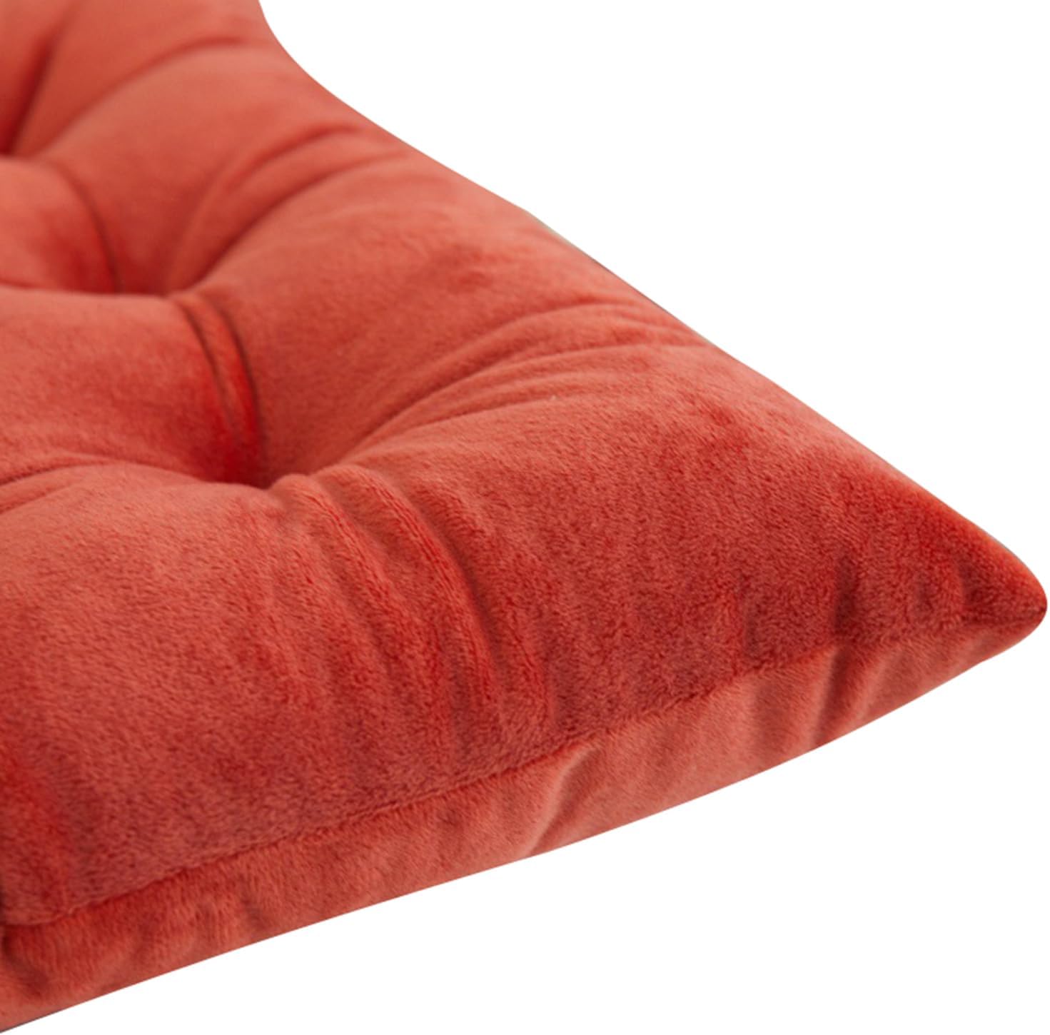 2-Piece Soft Chair Cushions with Anti-Slip Ties