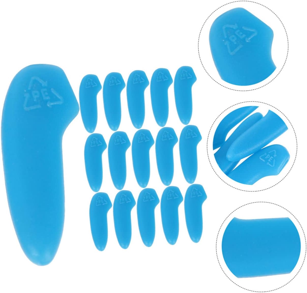 Zerodeko 30Pcs Cutter Guards for Safe Kitchen Slicing