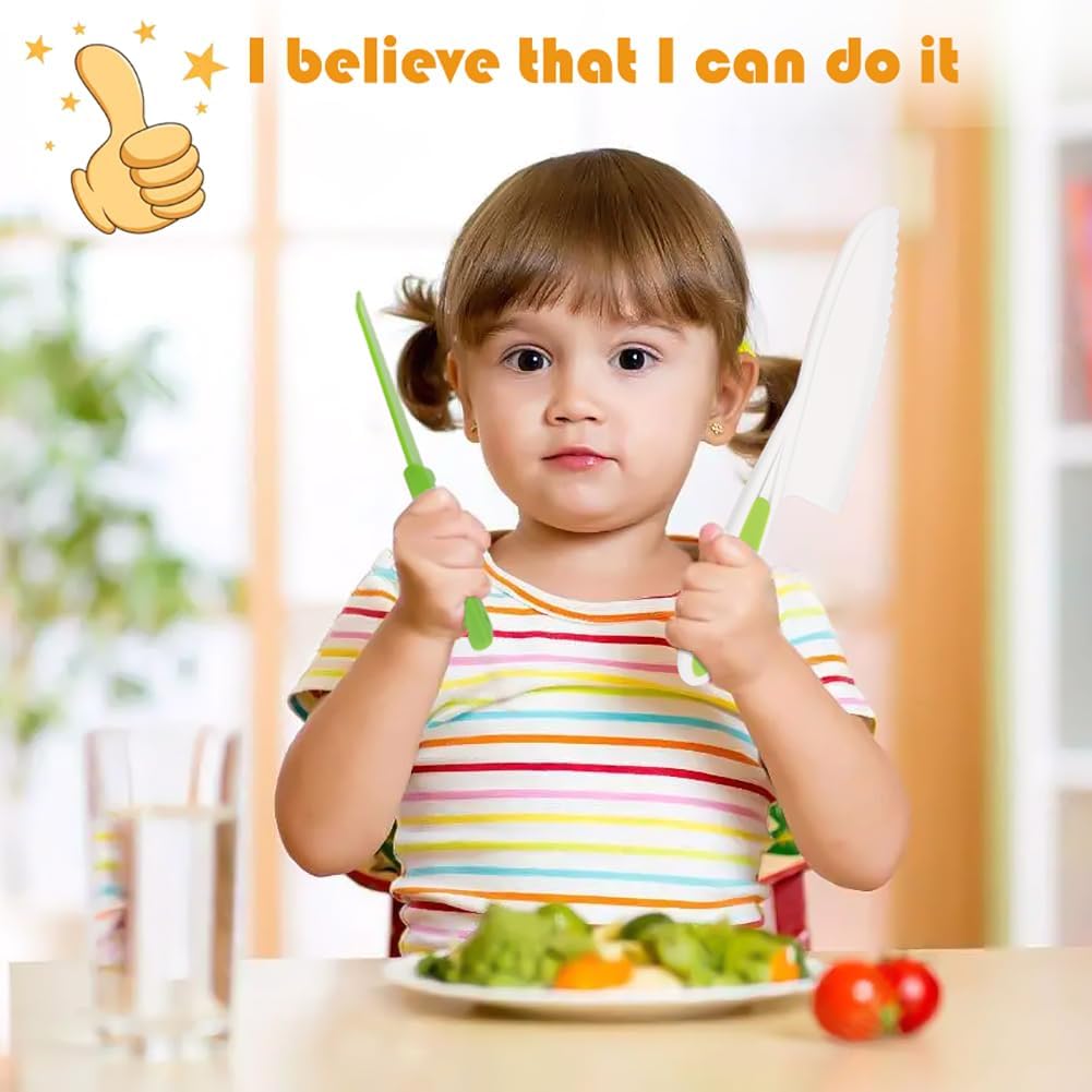 Kids Safe Knives Set for Toddler