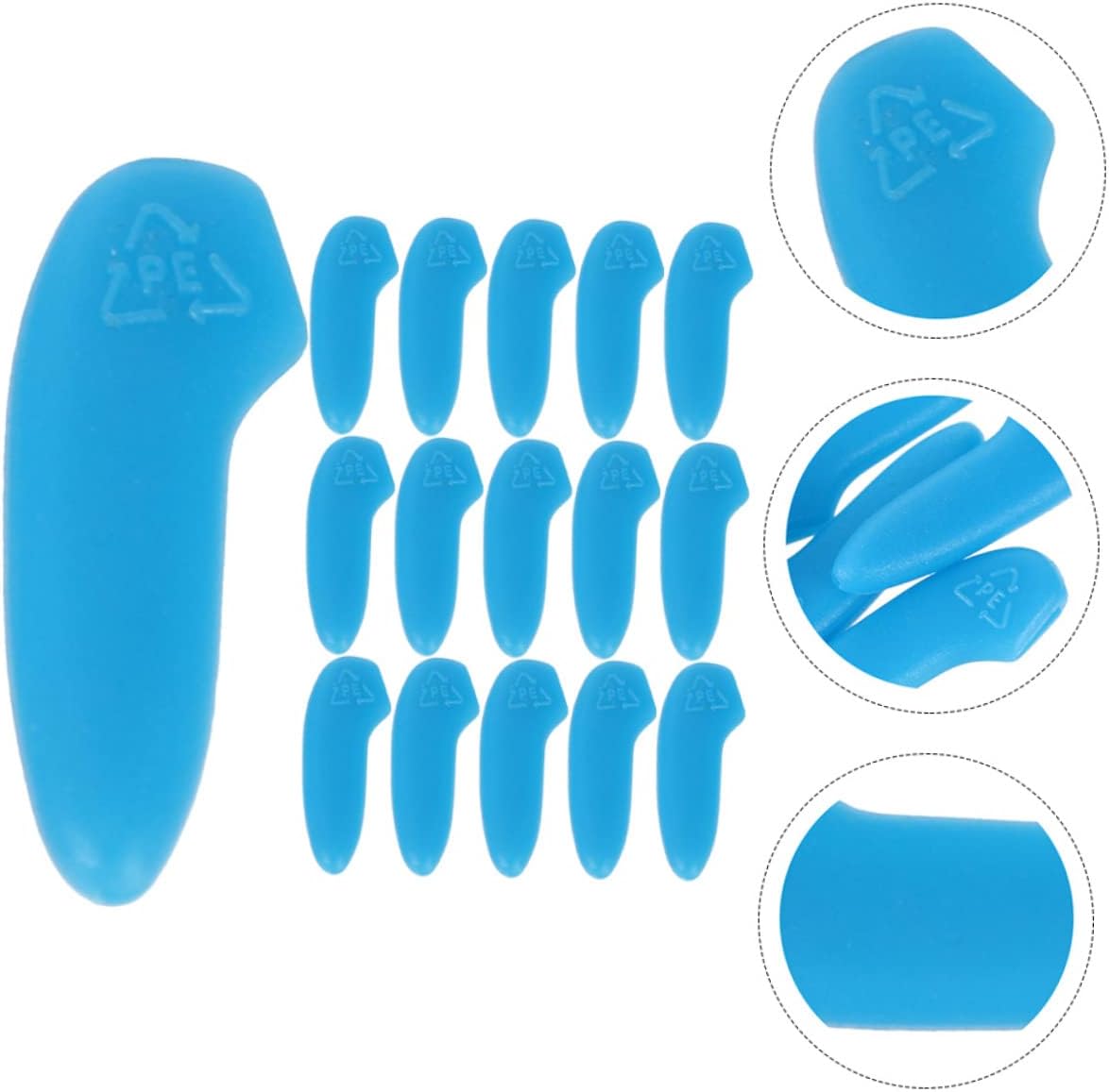 Looking Sharp Safe Stylish 25-Piece Knives Protector Set by COLLBATH