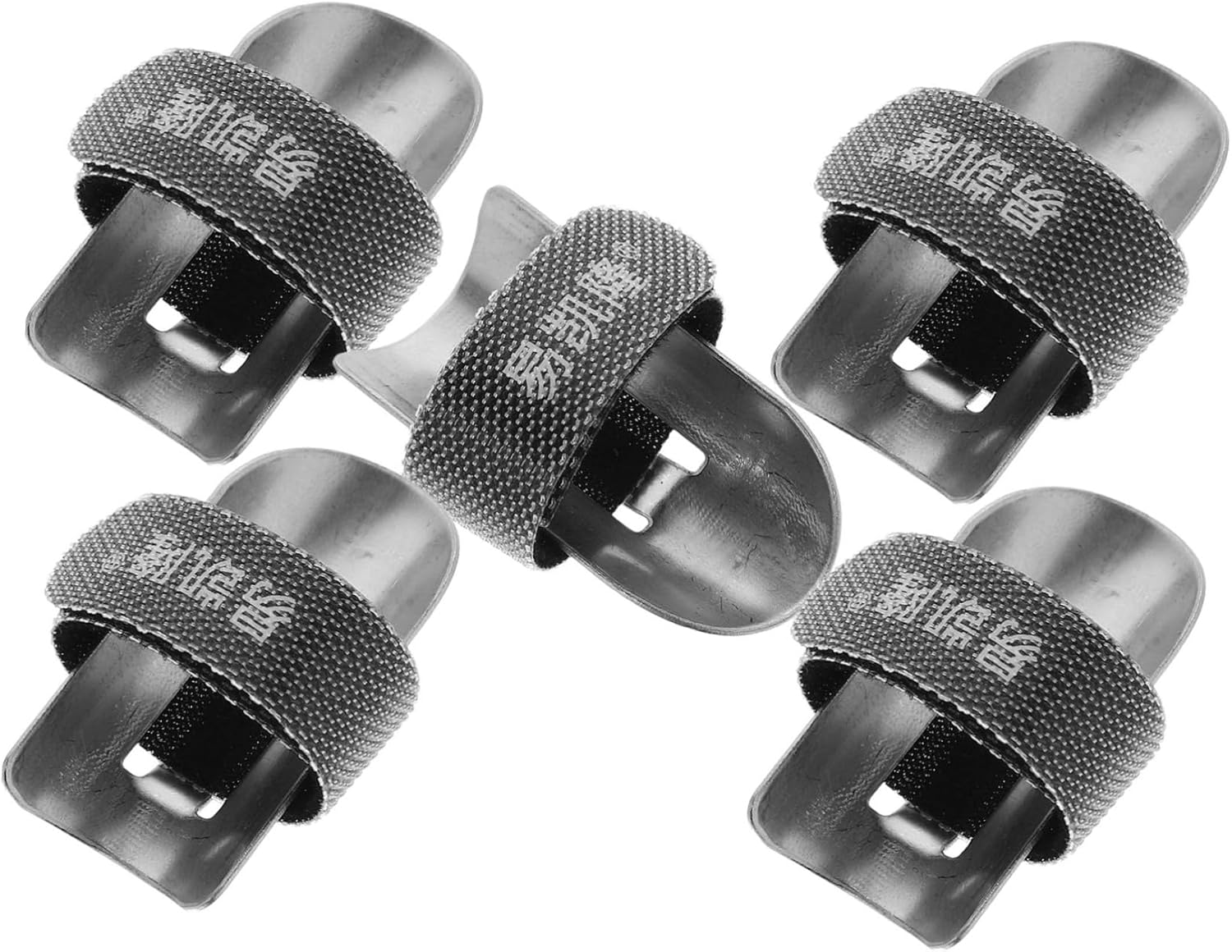 Stainless Steel Finger Protectors for Cooking and Chopping 5-Pack