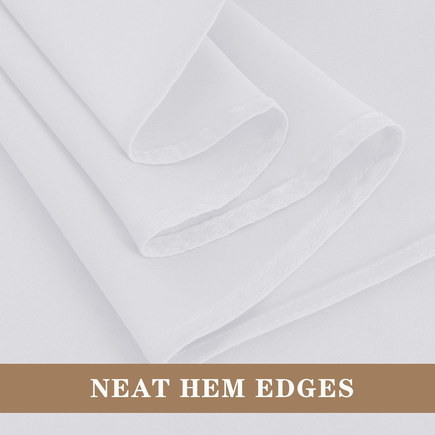 Fitable White Tablecloths 70x120