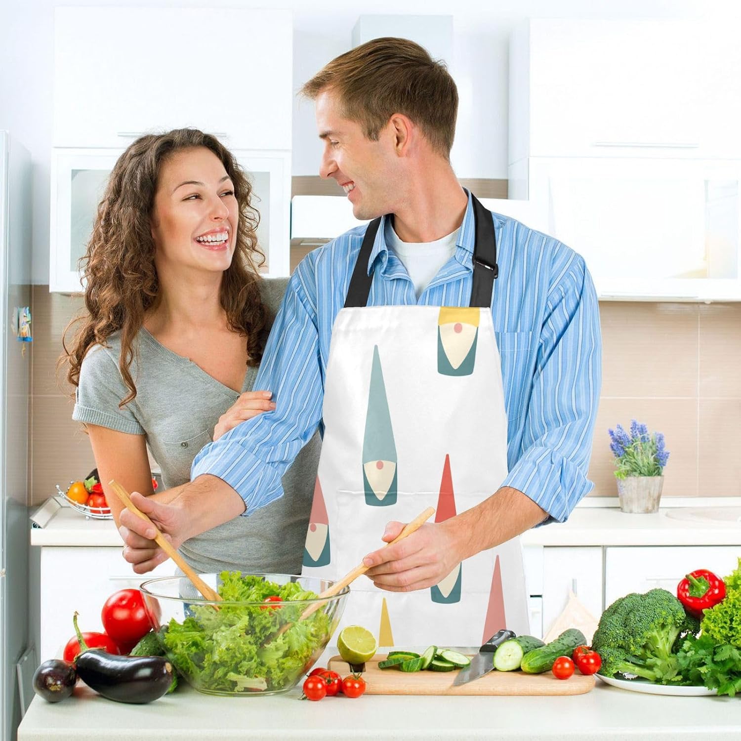 Adjustable heat-resistant chefs apron