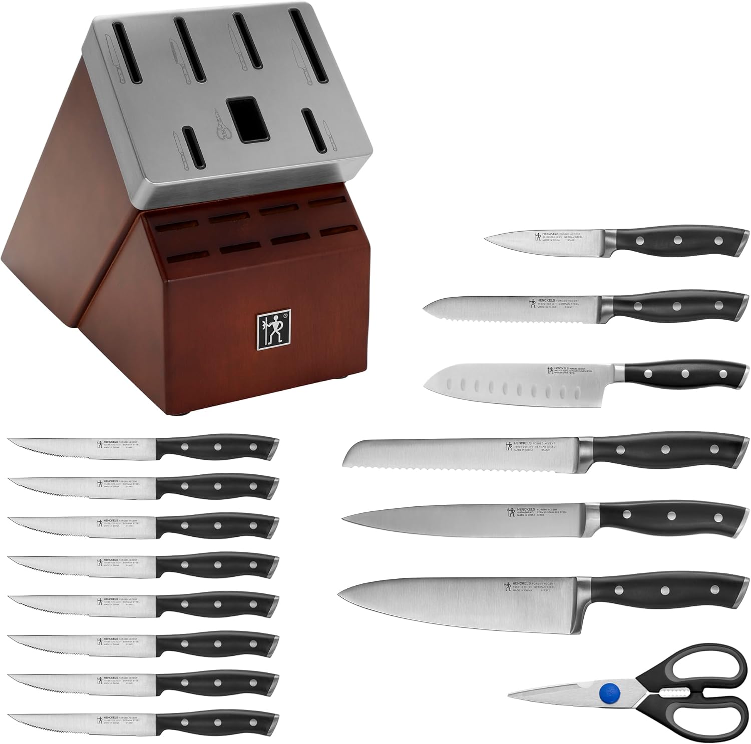 ZWILLING Henckels Forged Knife Block Set - 16-Piece Set