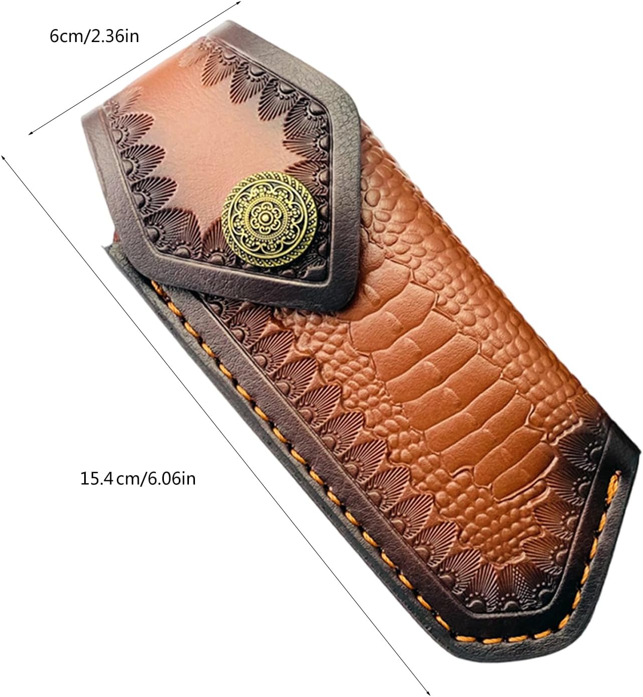 Foldable Leather Knives Case - Outdoor Camping Kitchen Use