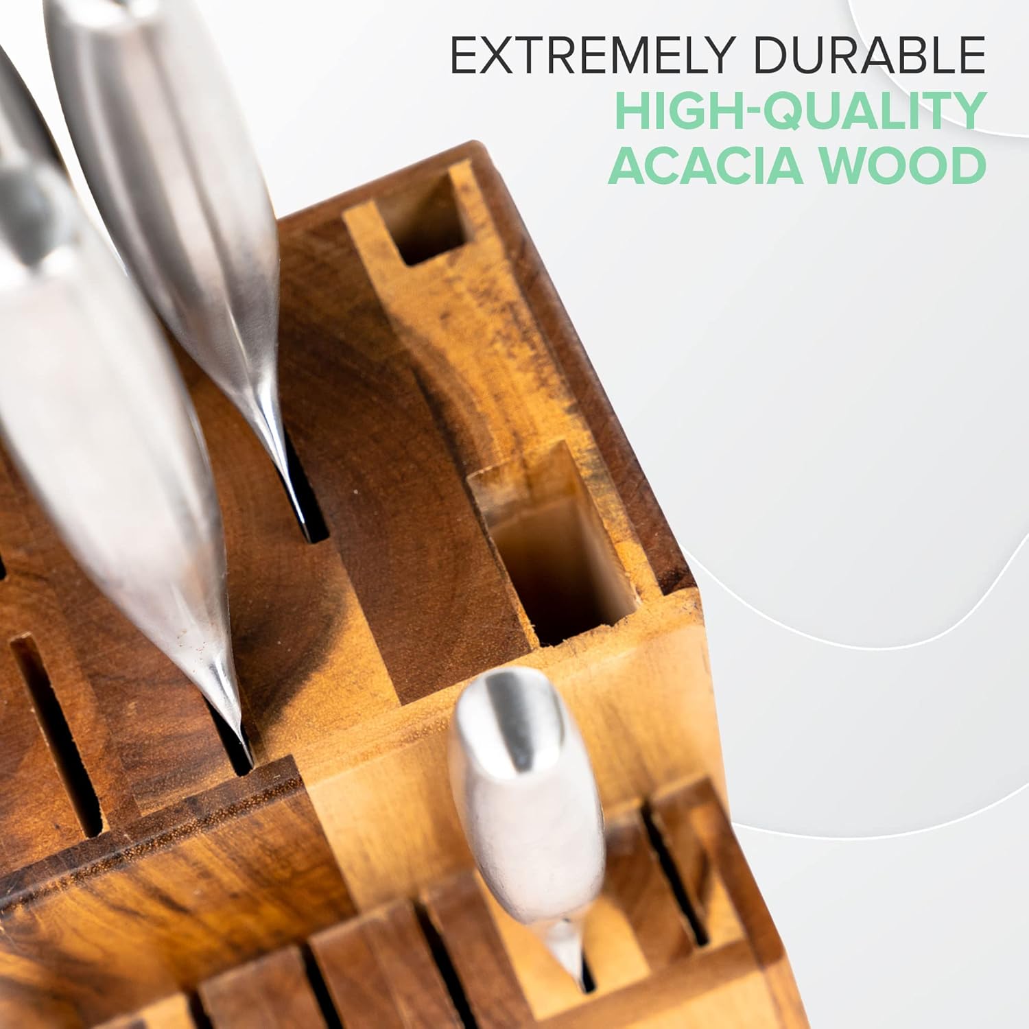 Coninx Acacia 15-Slot Knife Holder