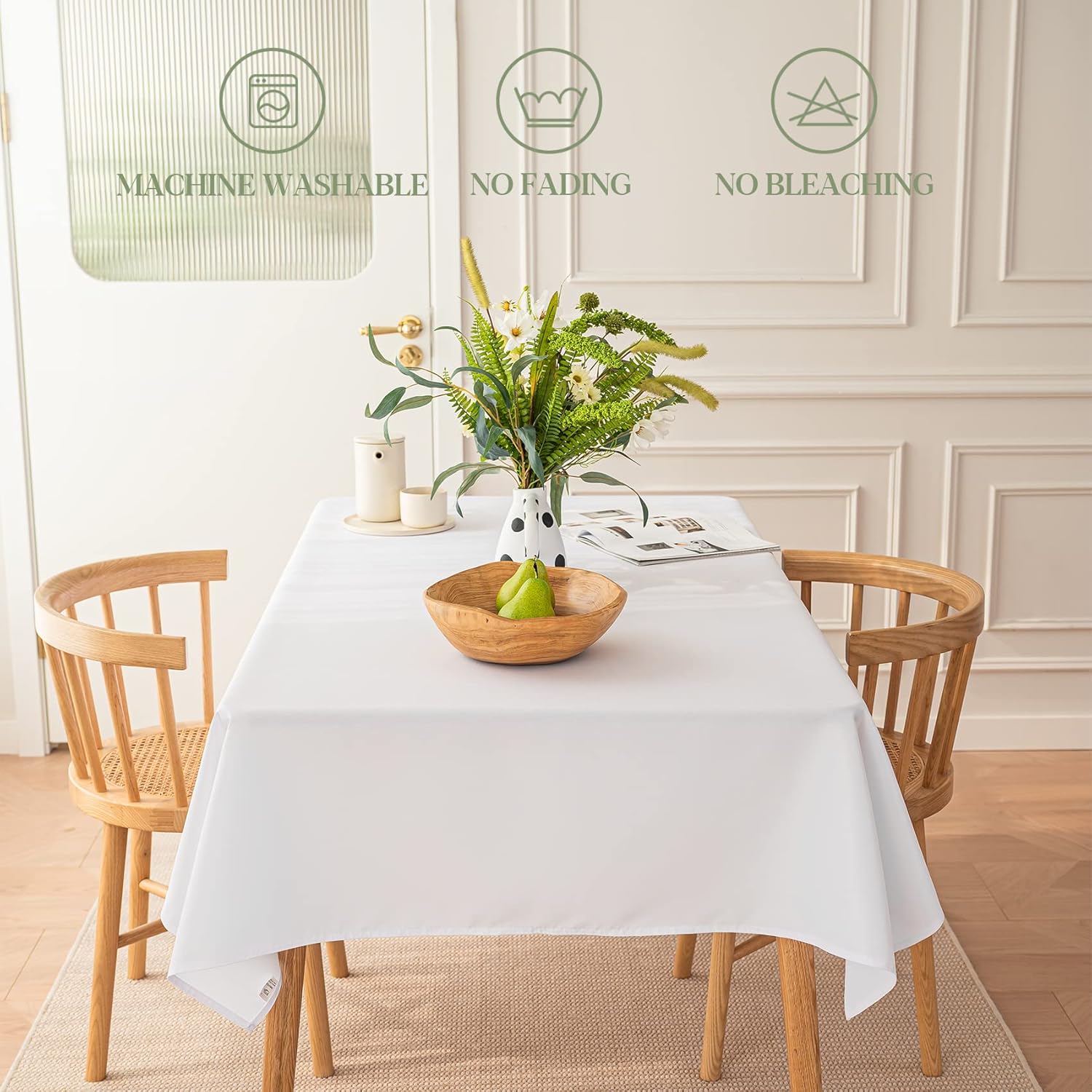 Sturdy 60x84 inch Tablecloth
