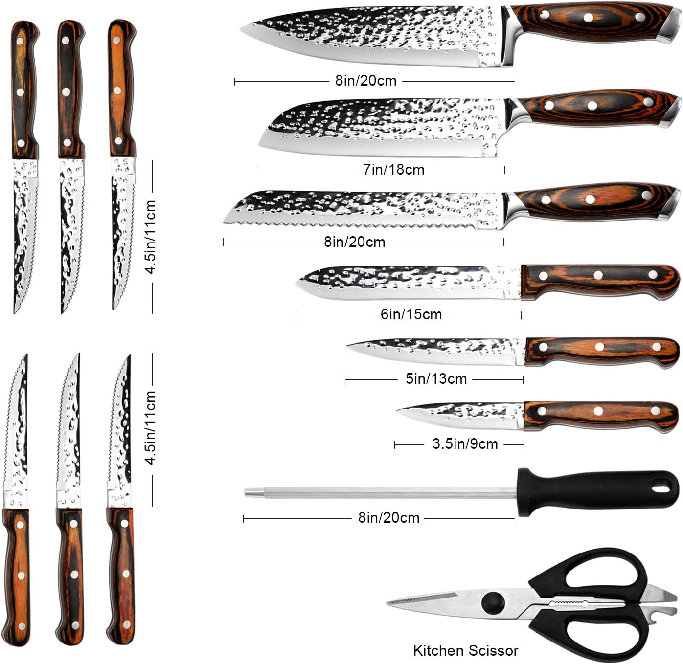 15-Piece Knife Set
