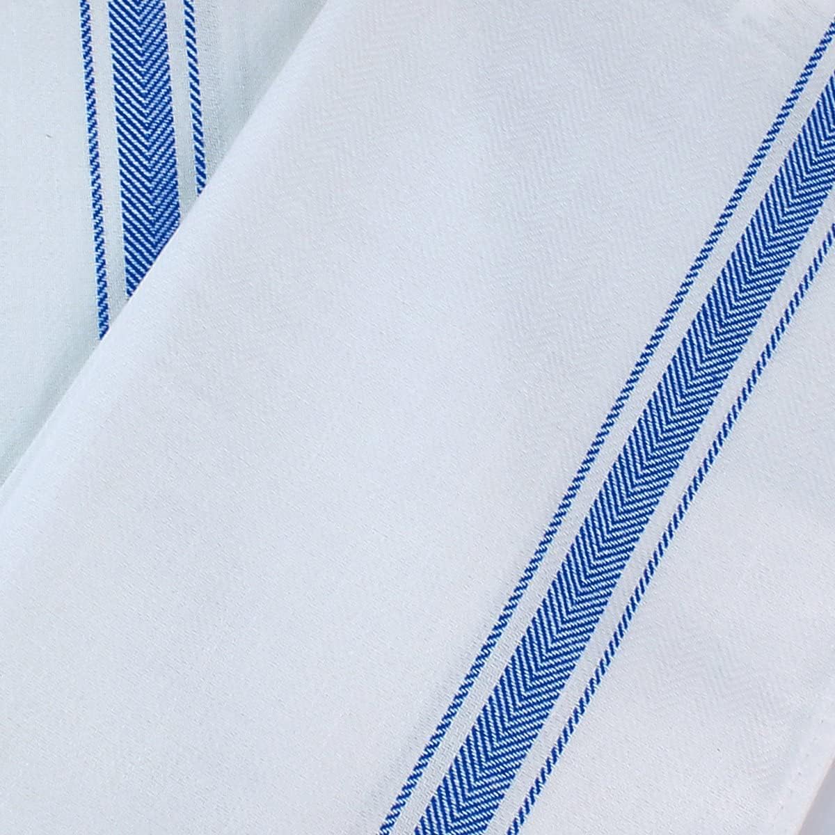 Stain-Resistant Absorbent Blue Dish Towels
