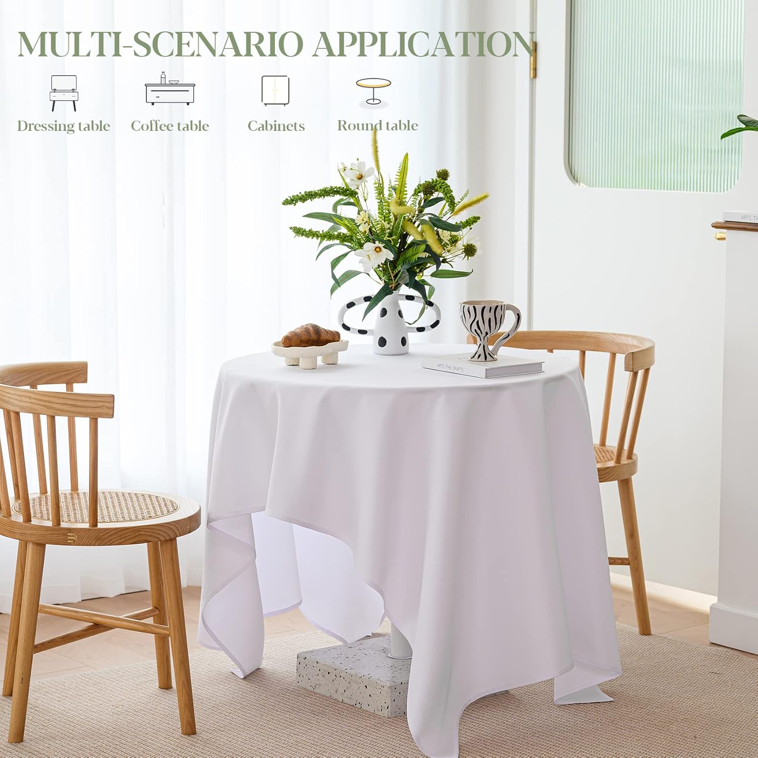 Sturdy 60x84 inch Tablecloth