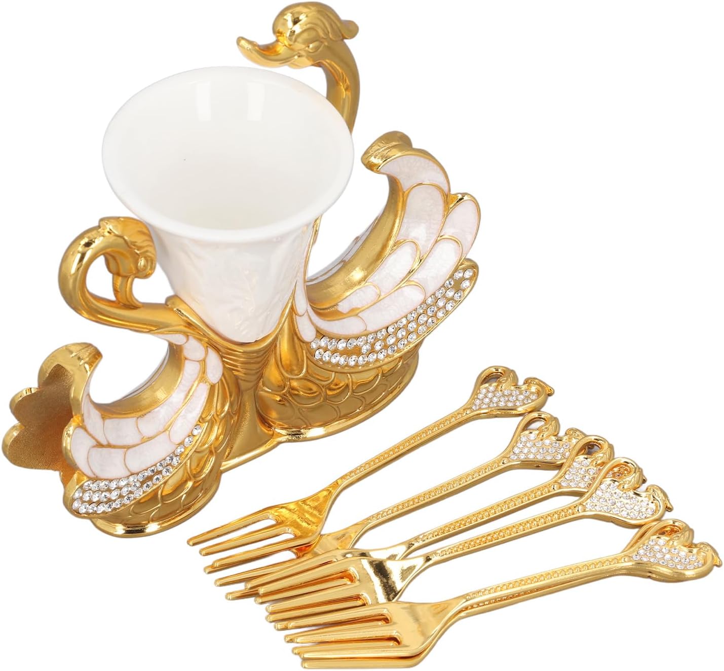 Durable Elegant 6-Piece DessertFruit Serving Set