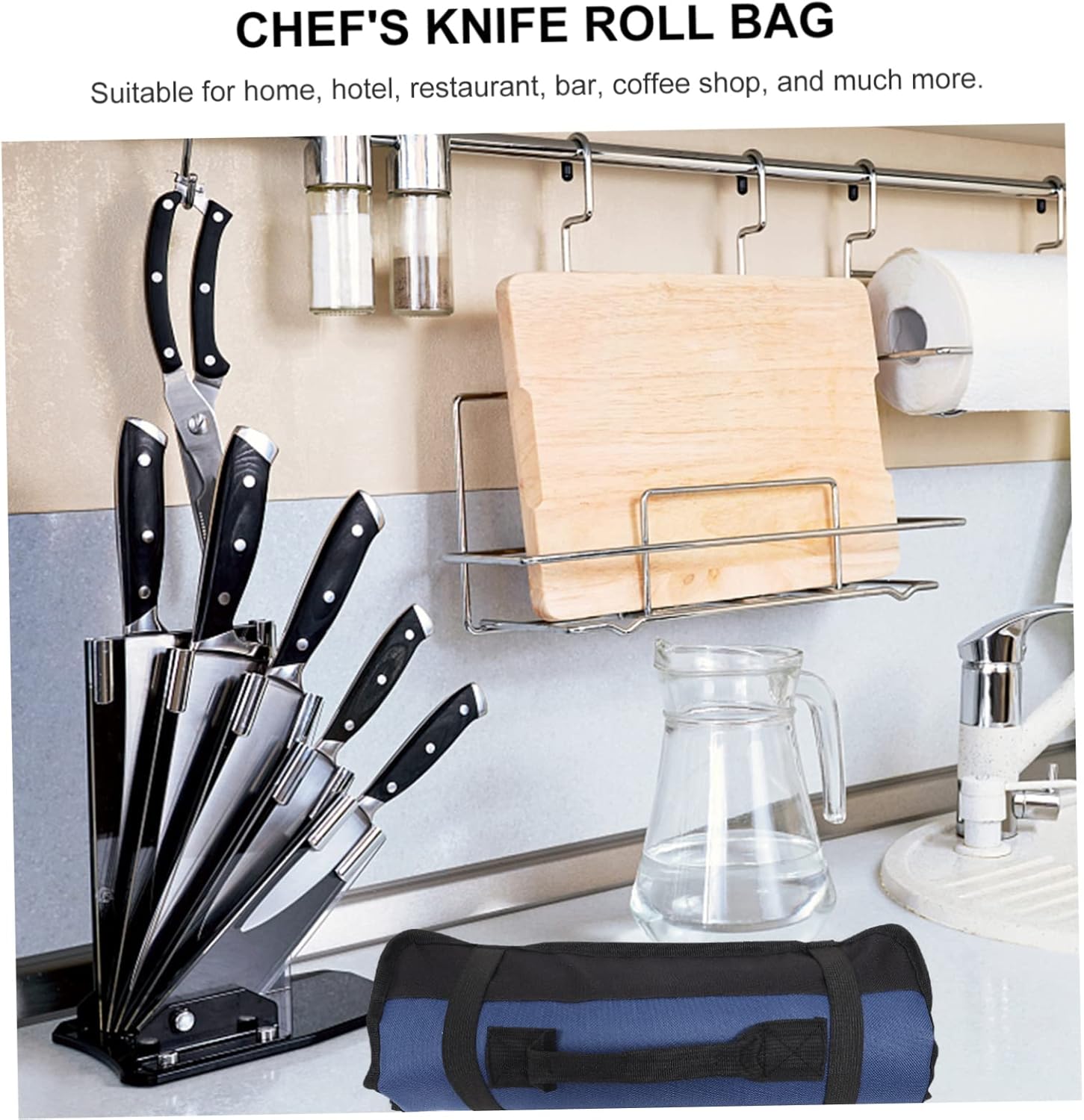 Zerodeko 22 Knives Case Portable Chef Travel Bag