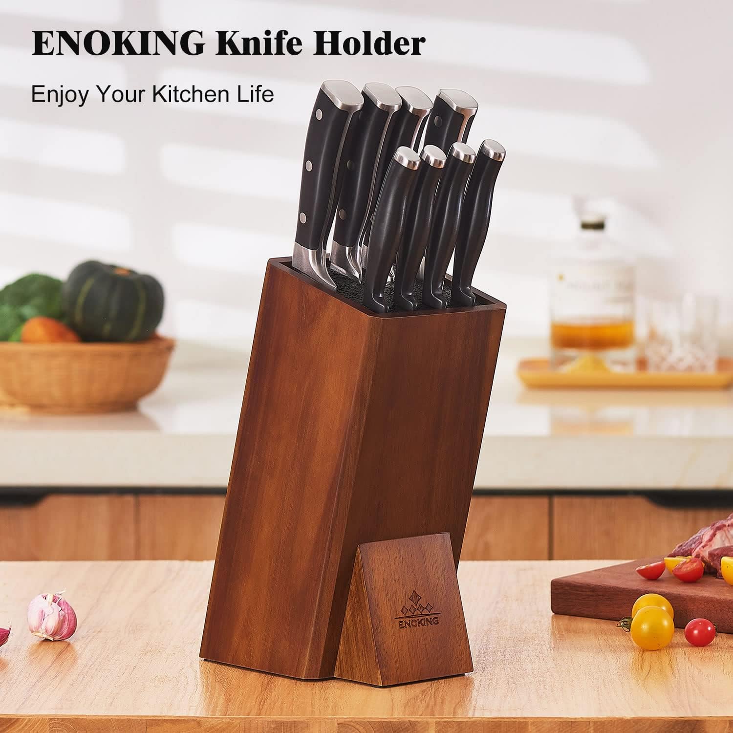 ENOKING Universal Knife Block