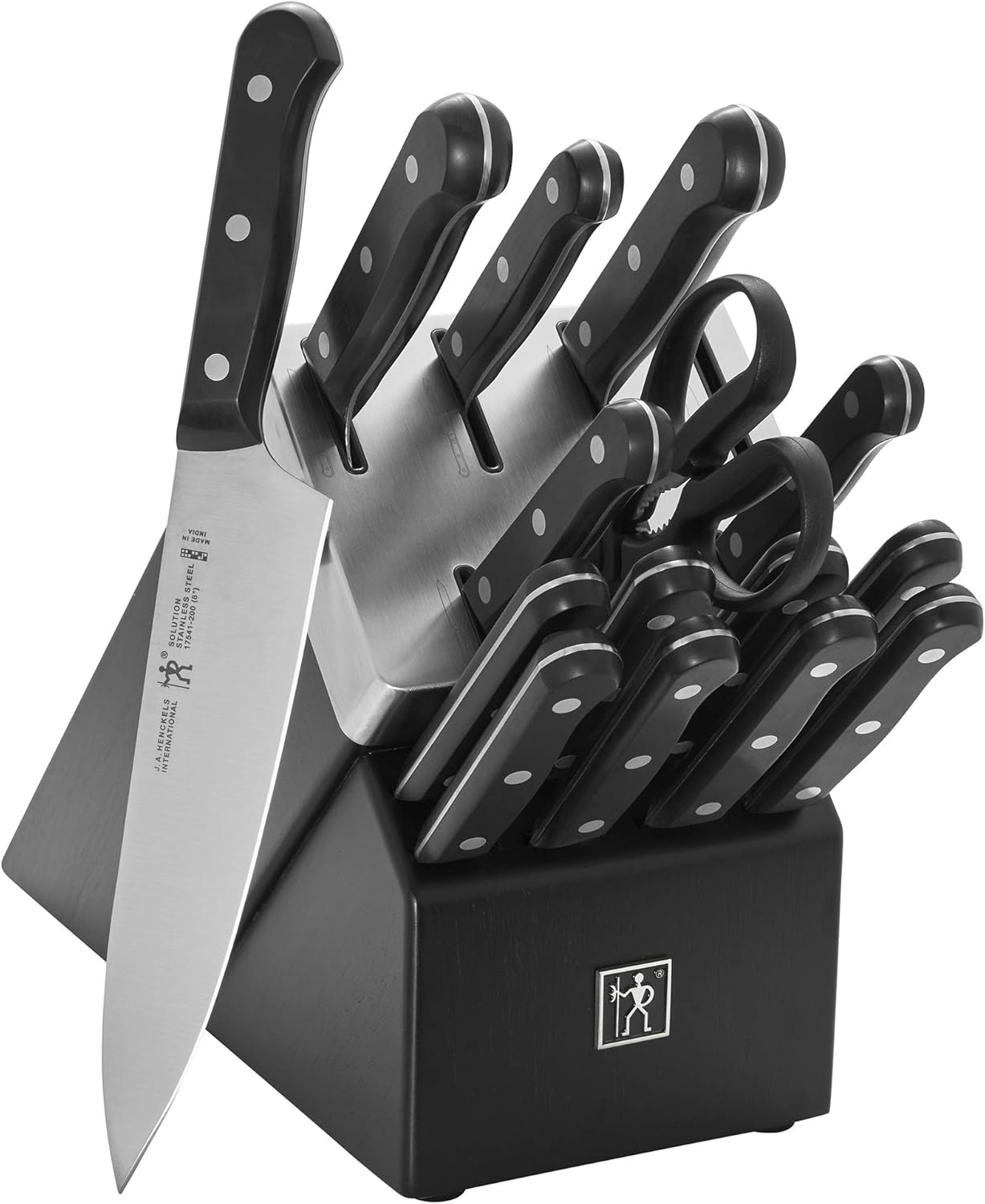 HENCKELS Solution Razor-Sharp 16-Piece Knife Block Set